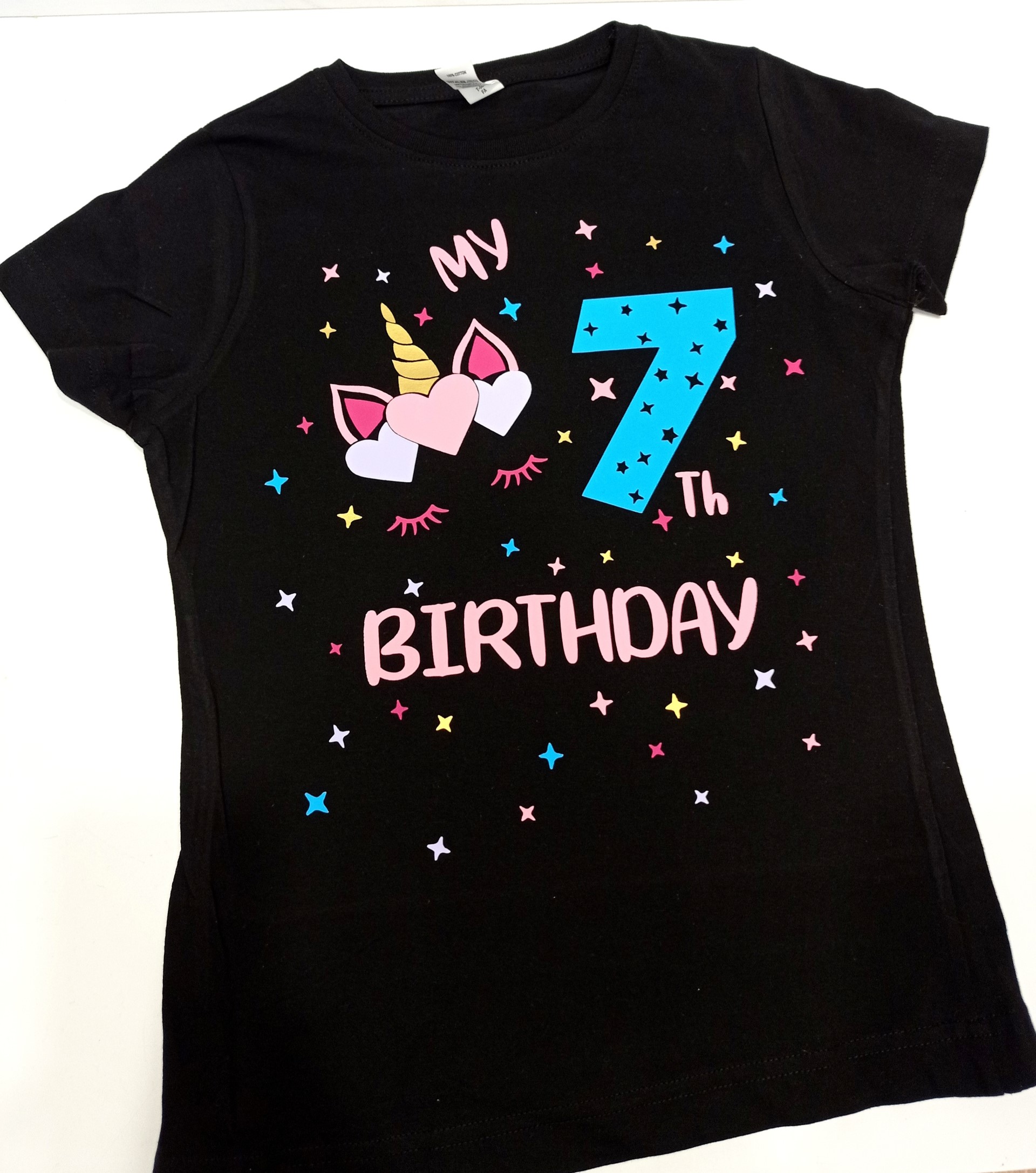 Camiseta cumpleaños unicornio